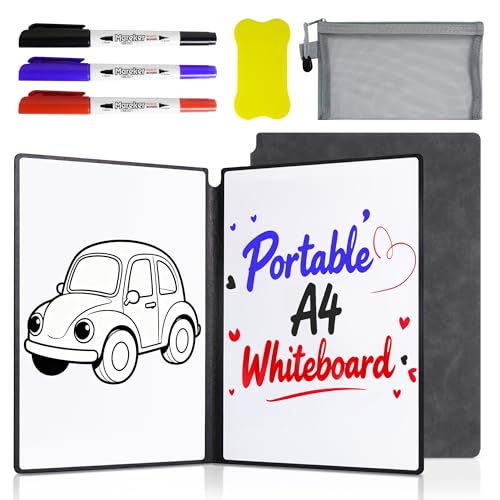Portable White Board Dry Erase Notebook 12