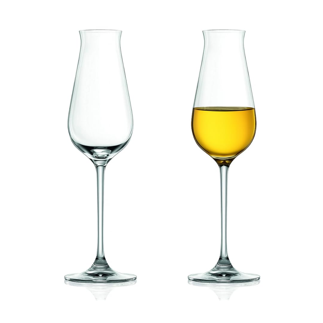 Specialty Sparkling Wine &amp; Tequila Tasting Glasses, Set of 2, 8 fl. oz
