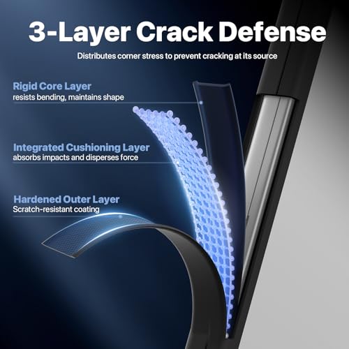 Image of Soonjet for MacBook Air 13 inch Case M5 M4 M3 M2 2026-2022 Clear Cover 13.6