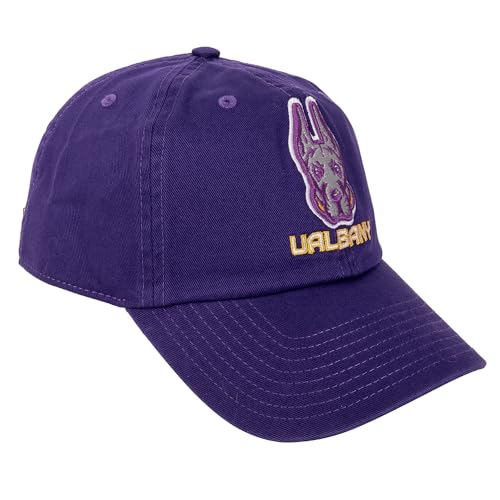 Gorra baseball ajustable bordada púrpura estilo A miniatura 1