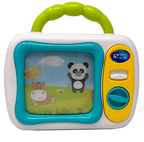 KT Baby Toys My Baby TV Toy Box con Animales de la Selva Animación en Pantalla y Sleepy Lullaby para Personas de 6 Meses de Edad Infant Baby Toddlers Boys Girls