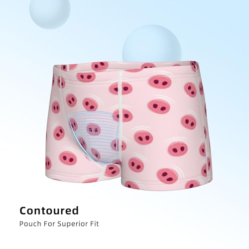 Boys' Cotton Boxer Brief Soft Underwear-Cute Pig Nose4