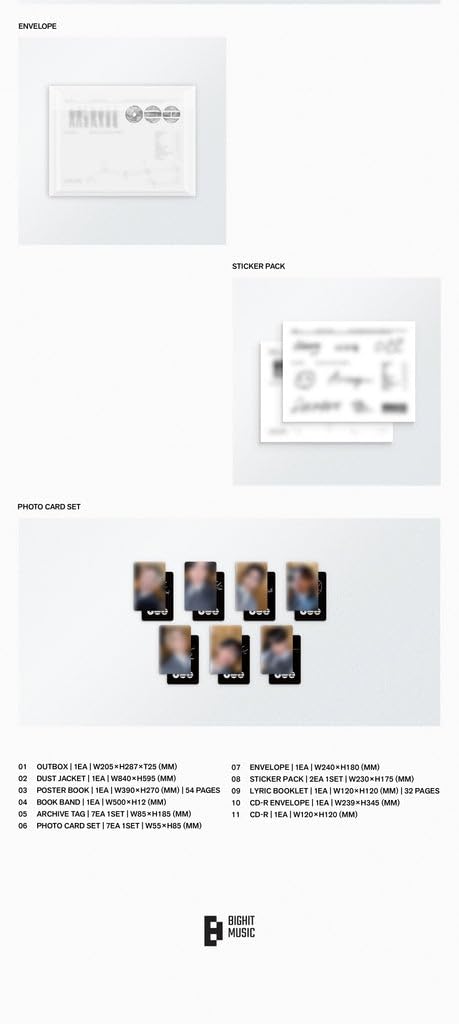 Générique B-TS ARIRANG [Living Legend Ver.] 5th Album