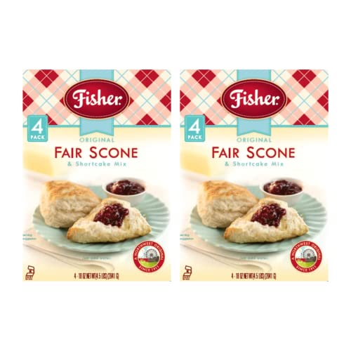 Fisher Original Scone Mix, Bulk Box (4.5 Lb (Pack of 2))