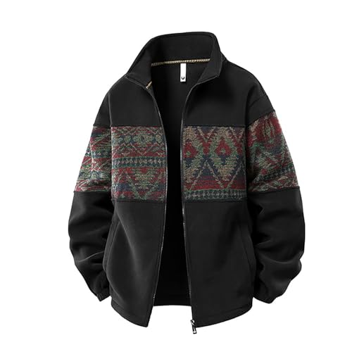 Veste d'hiver en tricot pour homme, idéale pour les sorties de demi-saison