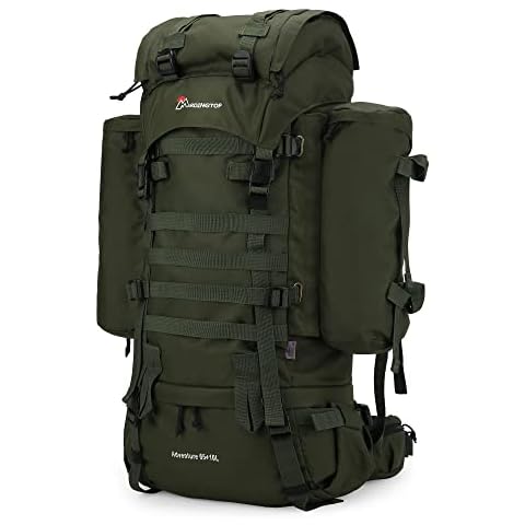 Mardingtop 65+10L Rucksack Taktischer Rucksack Wanderrucksack Trekkingrucksack YKK Zipper Cover