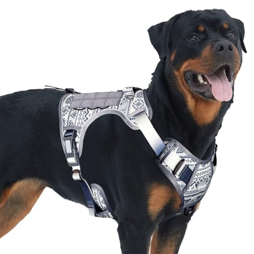 Image of AUROTH Dog Harness for Large Dogs, No Pull Tactical Dog Vest Heavy Duty