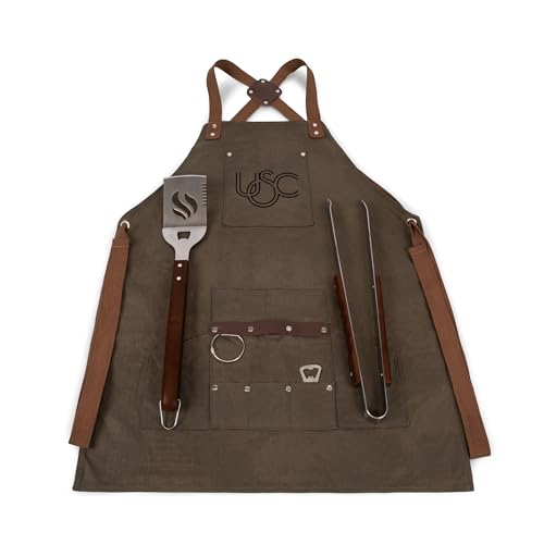 Delantal para BBQ con herramientas y abrebotellas miniatura 1