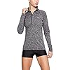 Under-Armour-Womens-Tech-Twist--Zip-Long-Sleeve-Pullover Under Armour Women's Tech Twist ½ Zip Long-Sleeve Pullover , Black (001)/Metallic Silver , Large