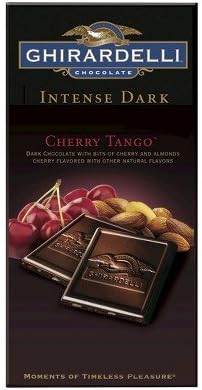 Ghirardelli Intense Dark Chocolate, Cherry Tango, 4.87 Oz (Pack of 3)