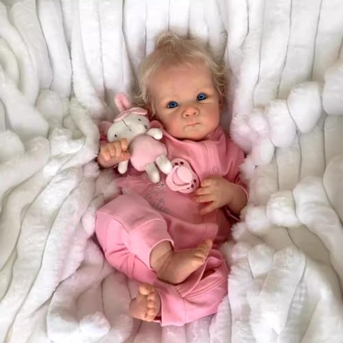 Muñeca Reborn Realista de 46 cm para Niños +3 miniatura 1