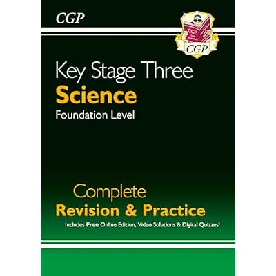 KS3 Science Complete Revision & Practice &ndash; Foundation (includes Online Edition, Videos & Quizzes)