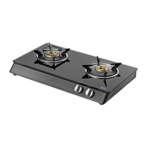 KAFF 2 Burner Cooktop Black toughened Glass (KC 60 2B AI (B/J) Amazon.in Home & Kitchen