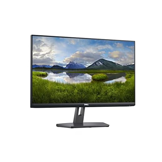 Dell S2421NX, 24 Zoll, Full HD 1920x1080, 75 Hz, IPS entspiegelt, 16:9, AMD FreeSync, 4 ms (extrem), neigbar, VESA, HDMI, schwarz/silber