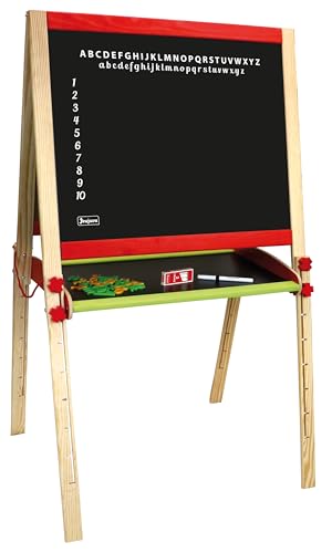JeuJura - 8762 - Grand Tableau Multifonctions Réglable - Multifonctions Avec Accessoires - Ecrire...
