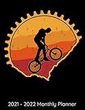  2021 - 2022 Monthly Planner: MTB Cycling Bicycle Rider Biking Gift - Vintage Mountain Bike Daily Weekly Monthly Planner - 24 Months Jan 2021 to Dec ... Schedule with Inspirational Quotes, Notes