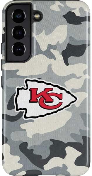 Skinit Pro Phone Case Compatible with Galaxy S22 - Officially Licensed NFL Kansas City Chiefs Design