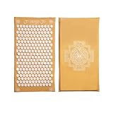 【正規品】シャクティ シャクティマット イエロー 黄色 レベル１ 指圧マット インドのエシカルな手作りの指圧マット 20分で深いリラクゼーションを実現 鍼