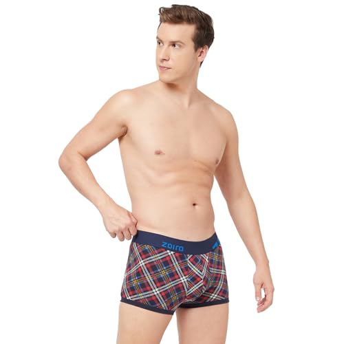 Image of Zoiro Men's Soft Cotton Blend Solid Trend Trunk (Pack of 2) |Colours May Vary