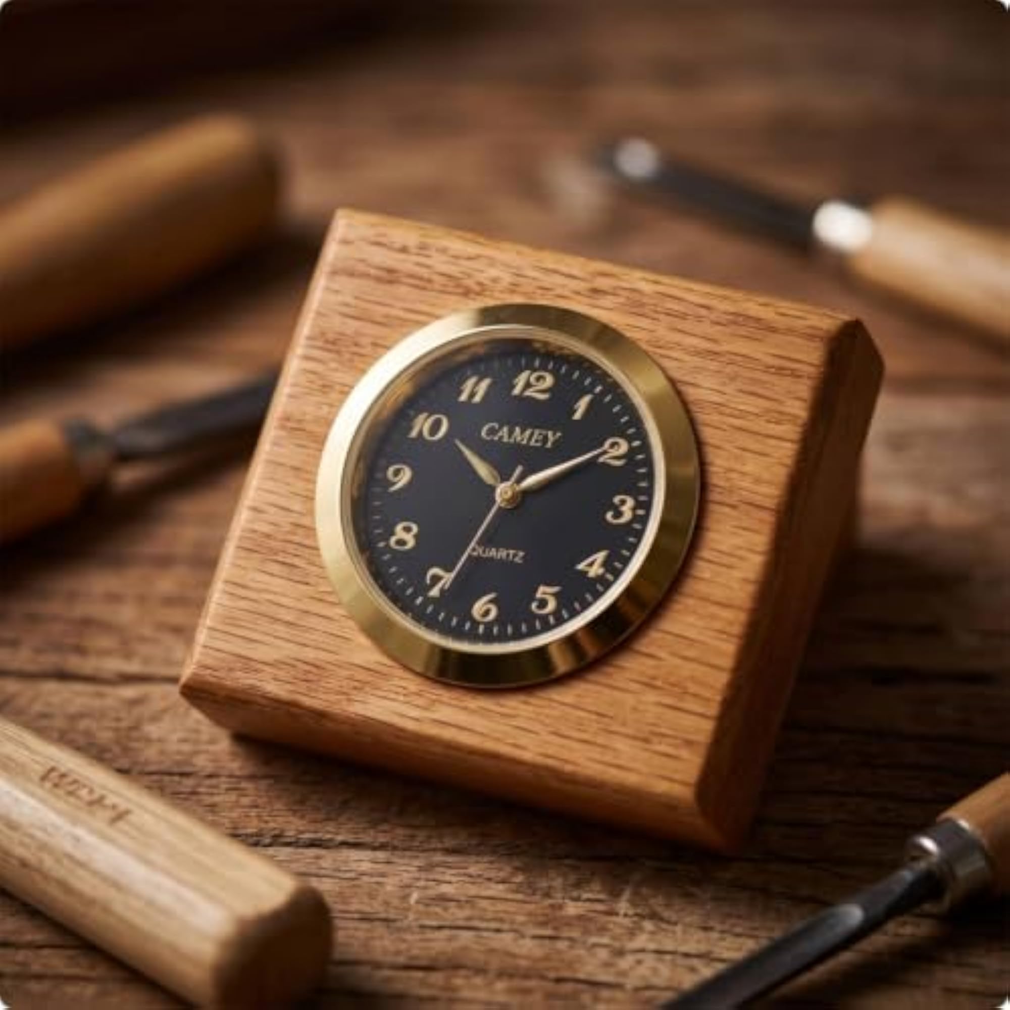 Mini Quartz Clock Insert for DIY Projects