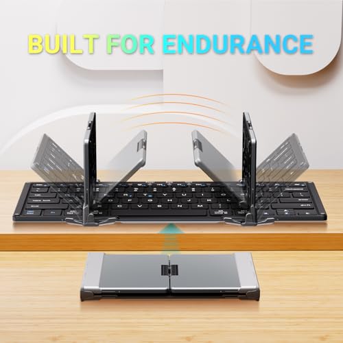 Iclever Foldable Bluetooth Keyboard thumb #2