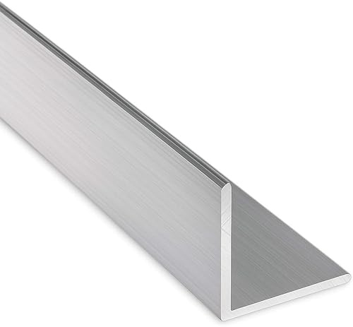 48" largo x 1" ancho x 116" espesor ángulo de aluminio 6063 aleación T-6 Temper