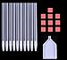 SanerDirect 41pcs Diamond Painting Pen Tools, New Design Diamond Painting Accessories Sticky Pens with Wax, Tray