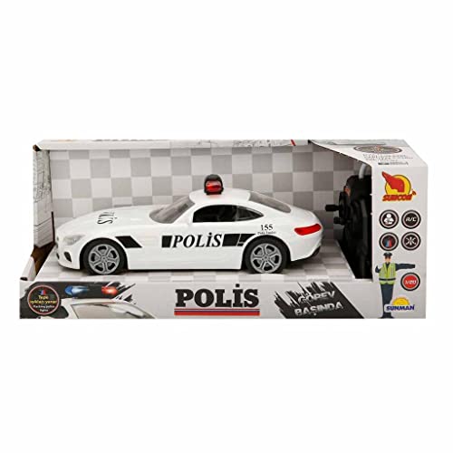 Suncon Sun-Sabc-Snc-R/C 1/20 F/F Araba Aztec Polis 40Mhz.2A.2R.Işikli A.Kutu [Tr]