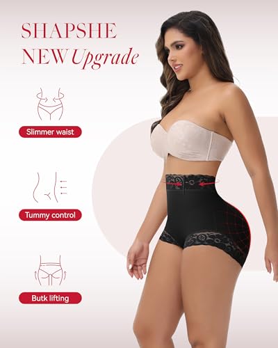 SHAPSHE Fajas Colombianas Moldeadoras Tummy Control Shapewear Shorts Butt Lifter Panties Slimming Body Shaper Underwear3