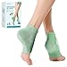 Moisturizing Heel Socks for Cracked Heel Treatment - Promifun 2 Pairs Moisturizer Socks - Heel Socks for Dry Cracked Feet - Cracked Heel Repair - Heel Socks for Women & Men (Green)
