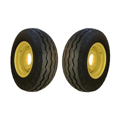 Pair of 2-11L-16 Implement Tires on Wheels