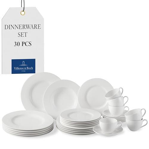 Image of vivo - Villeroy & Boch Group vivo | Villeroy & Boch Group Basic White Combination Set, 30 Pieces