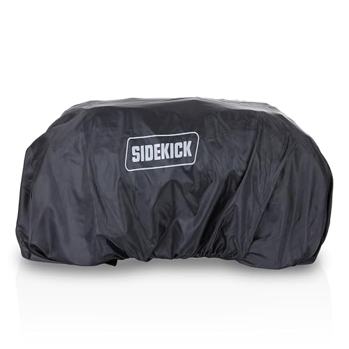 Image of GUARDIANGEARS Sidekick Universal 45Ltrs Tail Bag with Waterproof rain Cover fits on All Motorcycles.