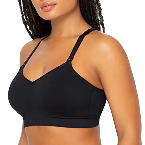 Curvy Couture Women's Plus Size Smooth Seamless Wireless Bra – Soft & Comfortable Fit2