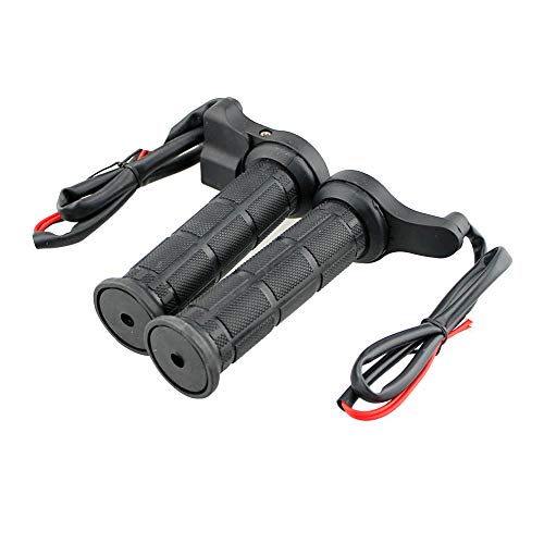 Zwbfu Aquecedor elétrico de guiador para motocicleta, aquecedor de punho 12V aquecido para motocicle