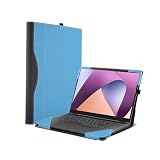 Laptop Cover for Lenovo IdeaPad Flex 5 2-in 1 2023 Business Laptop 16" Flex 5 16 ABR 8 |16ALC7 |16IAU7 |16IRU8 | PU Leather Notebook Sleeve Detachable Protective Bag Shell (Sky Blue) -  VEVOOD