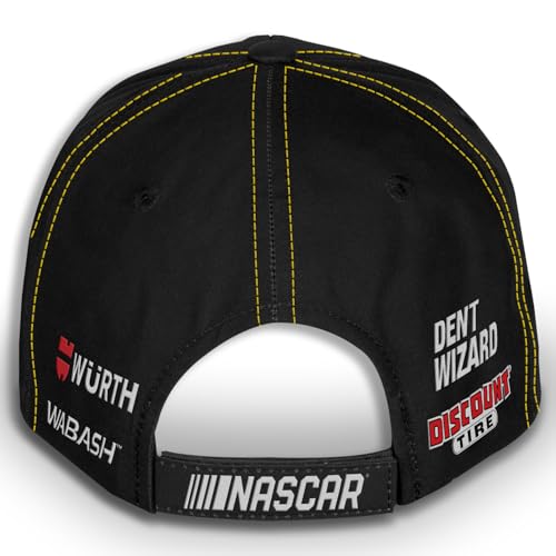 Gorra ajustable negra sublimada Checkered Flag Sports miniatura 7