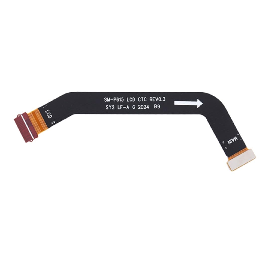YESUN LCD Display Flex Cable Ribbon Connect for Samsung Galaxy Tab S6 Lite 10.4 2020 P610 P615