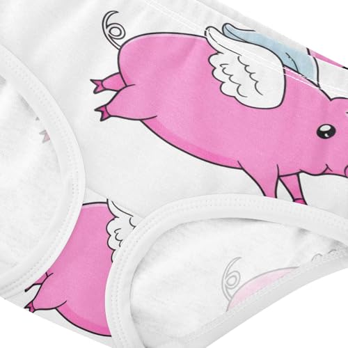 Stylish Toddler Girls Underwear 2t Cotton Panties Little Girl Cute Cartoon Pink Pigs Kids Undies Briefs4