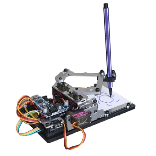 OSPSHPG Intelligentes Zeichenroboter-Kit, DIY-Stiftplotter-Schreibroboter, Vom Benutzer Zusammengebaut, Typ-C-Stromversorgung, Open-Source-Programmierbegleiter, Für Kreative Malaktivitäten
