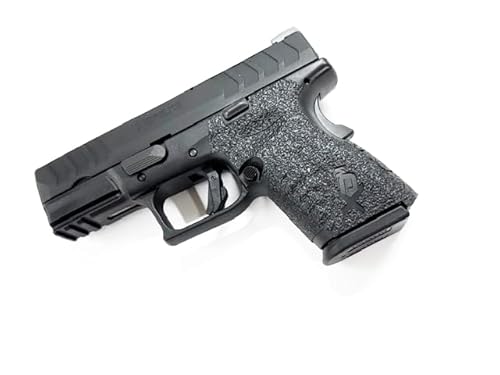 Handleitgrips Gun Grip Tape Compatible with Springfield XDM Elite Subcompact 9mm - Black Textured Rubber Pistol Grip Tape, Gun Parts & Accessories, Veteran Owned, Made in The USA