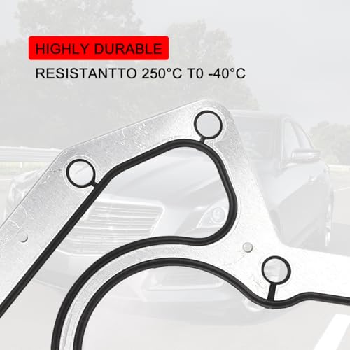 Image of Rear Main Seal Block Cover Gasket Kit for GM LS Engines Compatible with Chevrolet GMC Hummer Pontiac LS LSX LS1 LQ4 LQ9 LS2 LS3 LS7 4.8L 5.3L 5.7L 6.0L BS40640