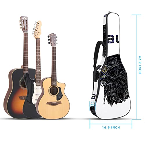 Housse pour guitare acoustique Motif aigle 1 cm d’épaisseur Rembourrage étanche 101,6 cm 106,1 cm, Multicolore 01., 42… - Les Beatles, Paul McCartney, John Lennon, RIngo Starr, George Harrison Housse pour guitare acoustique Motif aigle 1 cm d'épaisseur Rembourrage étanche 101,6 cm 106,1 cm, Multicolore 01., 42… – Image 6