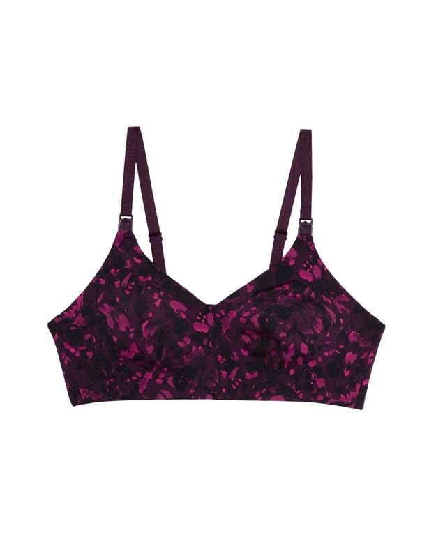 Women's Polyester Wire Free Modern Nursing Bra-image-28