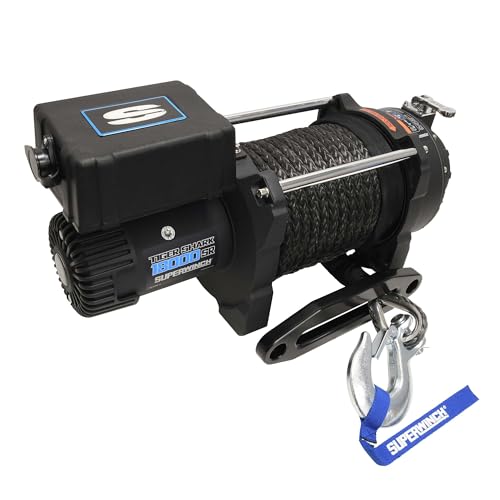 Superwinch Tiger Shark 18000SR Winch 24V 18000lb miniatura 3