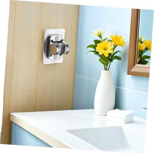 Fixation adhésive stable pour pommeau de douche POPETPOP avec support réglable