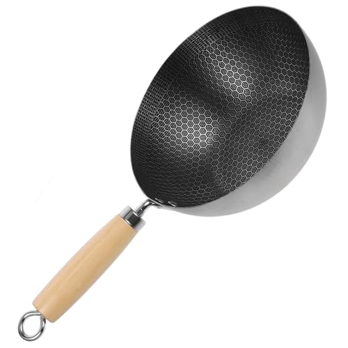 Wok de acero inoxidable 20 cm antiadherente miniatura 1