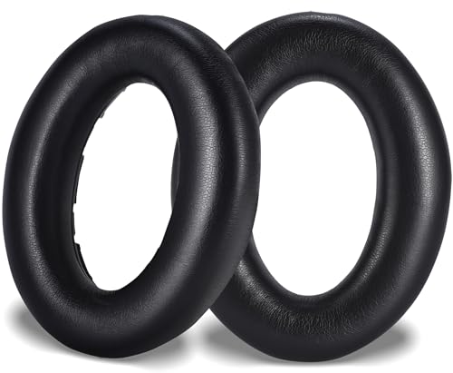 Almohadillas Sennheiser Accentum de cuero suave para viajes y oficina