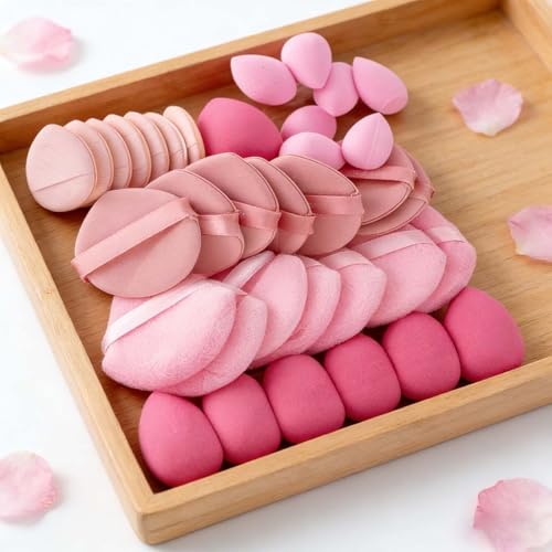 35 PCS Beauty blender Makeup Sponge,Makeup Sponge Puff,Smooth Fin...