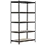 Amazon.com: King’s Rack 5-Tier White Steel Storage Rack Boltless ...